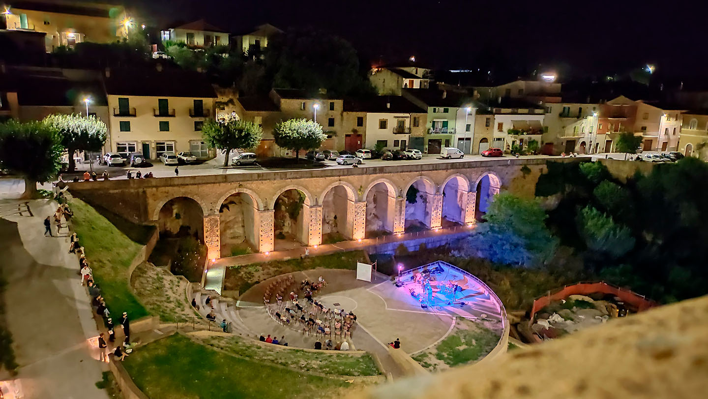 Farnese (VT), Italien: Das Amphitheater von Farnese